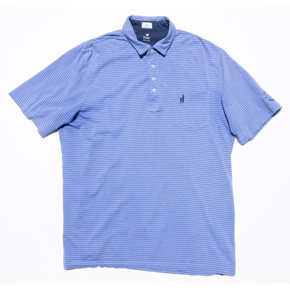 johnnieO Shirts Johnnieo Hanging Out Polo Shirt Mens Large Blue